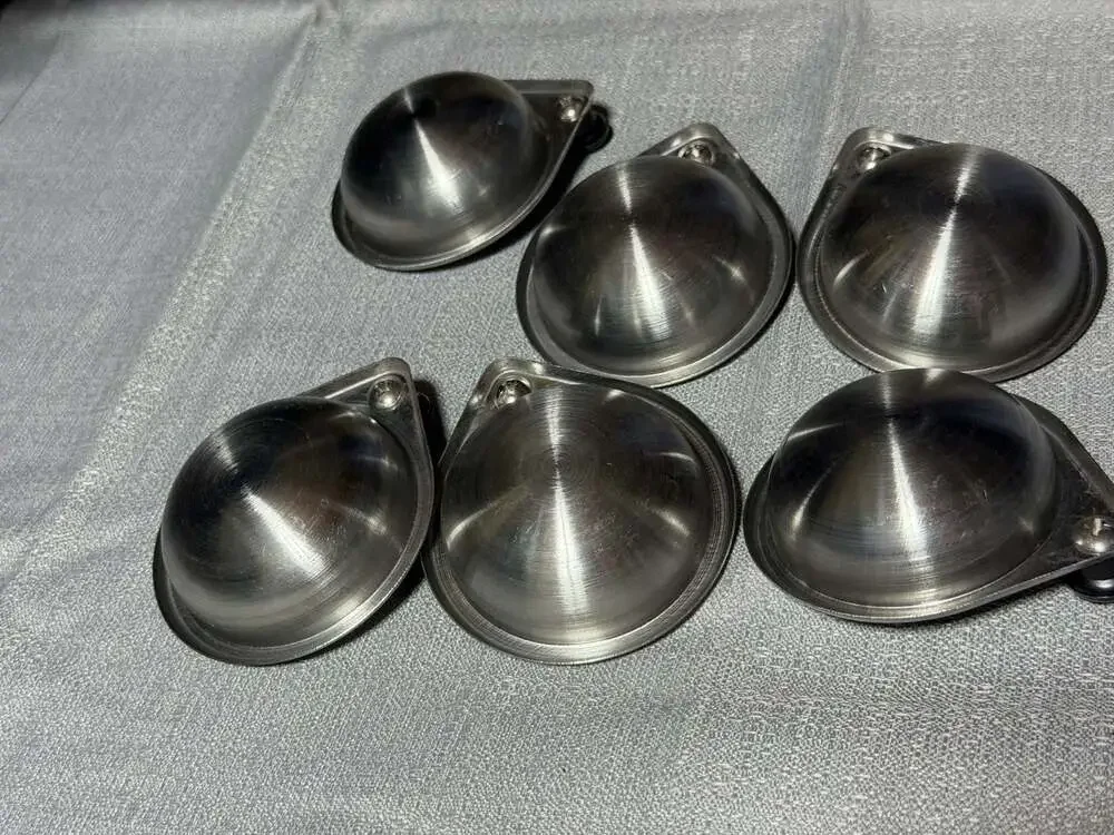 Elite 6-Cup Aluminum Egg Poacher Insert Set